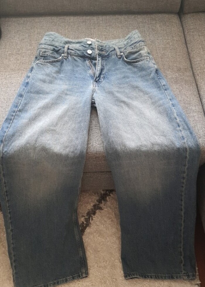 Jean. Çift kemer - Görsel 2