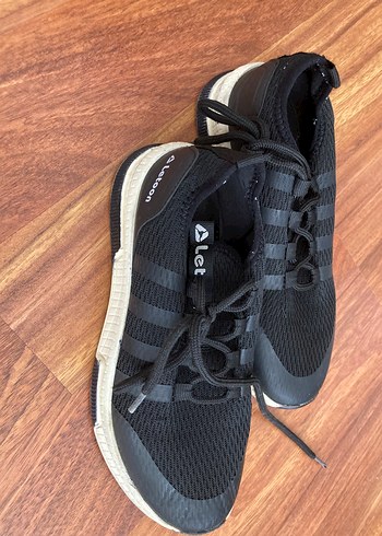 Siyah Bağcıklı Erkek Spor Ayakkabı