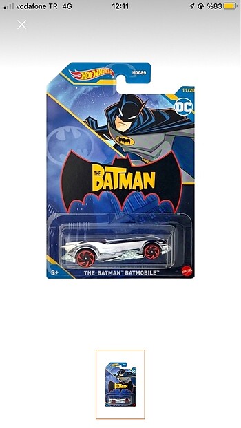 Hotwheels batman serisi