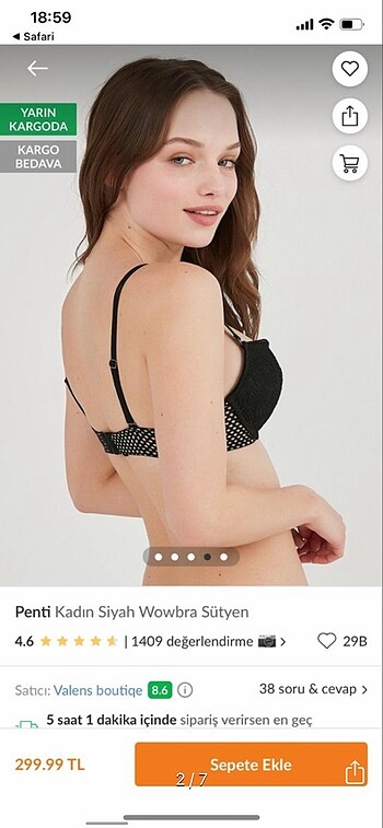 Penti #Penti Wowbra Push Up Sütyen