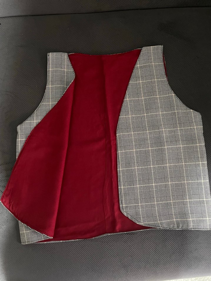 Gri Ekose  Yelek - Görsel 2