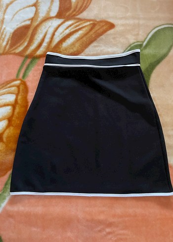 Siyah Mini Street Wear Etek - Görsel 2