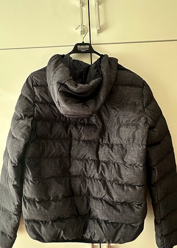 38 Beden Unisex Tribün Fermuarlı Kapüşonlu Mont