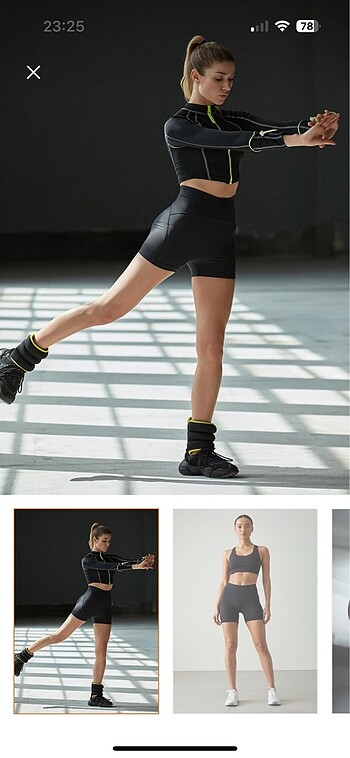 Trendyol & Milla Trendyolmilla spor şort siyah