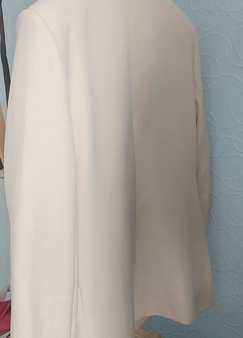 Bej Blazer Ceket  - Görsel 5