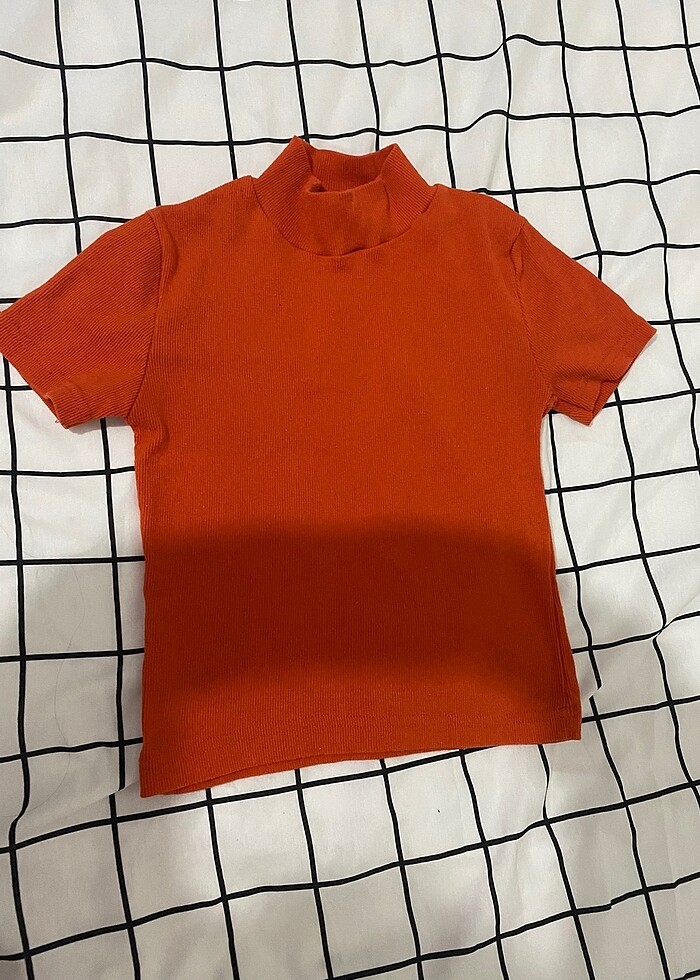 Turuncu Bluz - Görsel 3