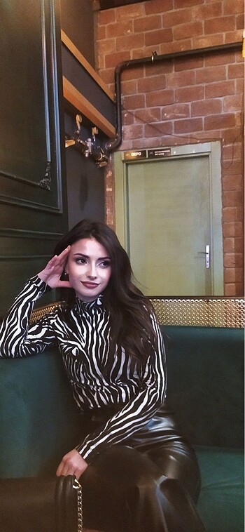 Zebra Desen Bluz - Görsel 5