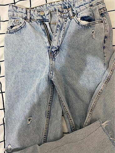 Mavi Mom Jean - Görsel 2