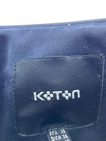 38 Beden lacivert Renk Koton Blazer %70 İndirimli.