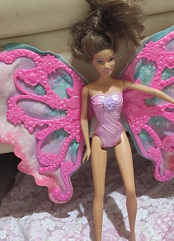 Beden Kelebek Kanatlı Barbie Bebek