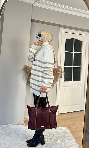 Mango model büyük kol çantası