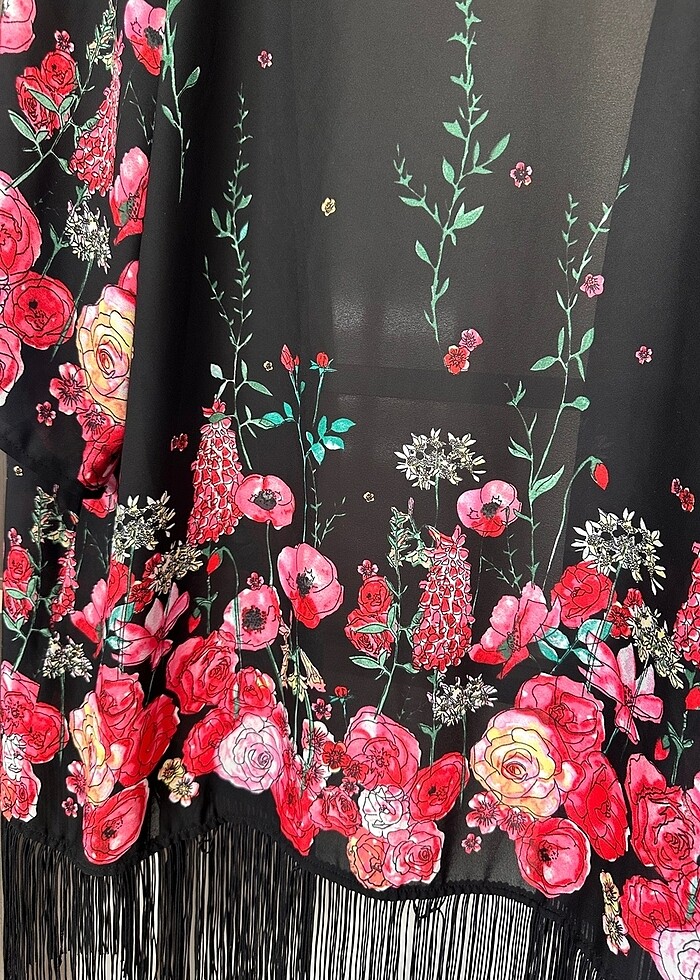 H&M püsküllü plaj elbise - Görsel 4