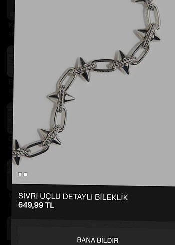 H&M Sivri Uçlu Detaylı Bileklik #h&m - Görsel 8