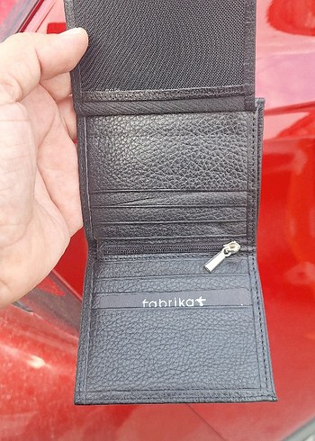 Beden siyah Renk DERİ CÜZDAN. Fabrika Marka #fabrika