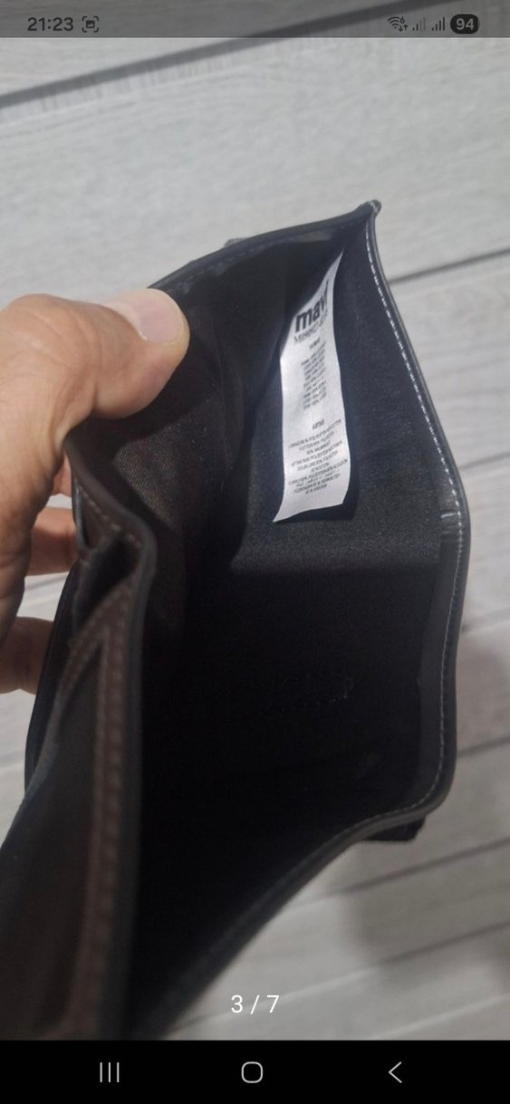 Erkek Deri Cüzdan Mavi jeans #MaviJeans - Görsel 4