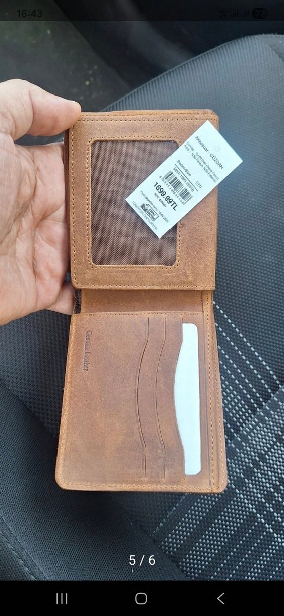 Erkek Deri Cüzdan Mavi Jeans #MaviJeans - Görsel 4