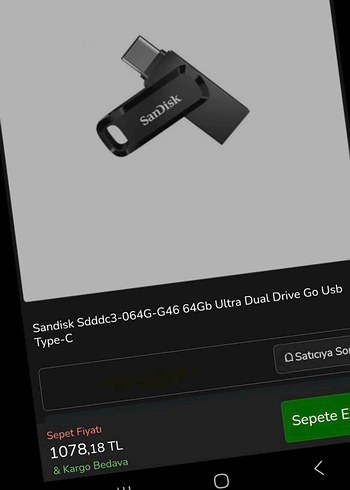 SANDİSK  64Gb FLASH BELLEK #64GB - Görsel 9