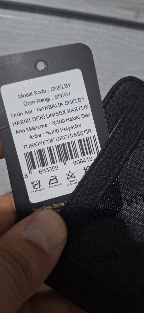 Erkek Deri Kartlık  #Kartlık #Gabriela - Görsel 3