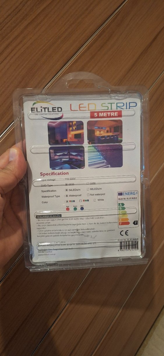 KUMANDALI ŞERİT LED . 5 METRE #şeritled - Görsel 2