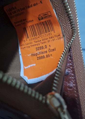 Kadın Hakiki Deri Cüzdan #Fabrika Marka - Görsel 5