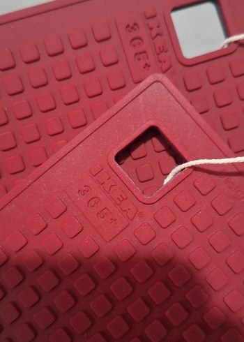 IKEA NİHALE. Kırmızı ,Koyu Gri 21x18 Cm - Görsel 3