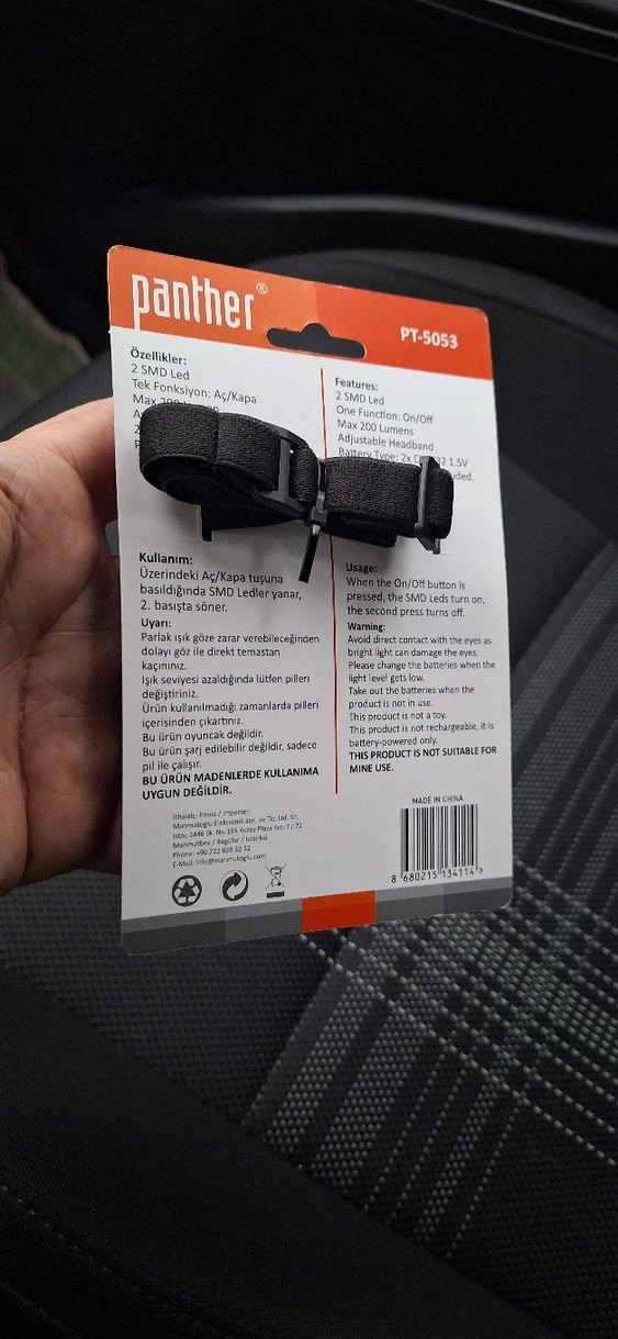 Panther Tilki Kafa Lambası PT-5053 - Görsel 5