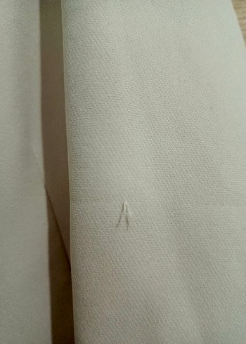 38 Beden beyaz Renk Kadın bej Düğmeli Blazer Ceket