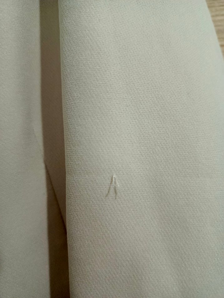 Kadın bej Düğmeli  Blazer Ceket - Görsel 4