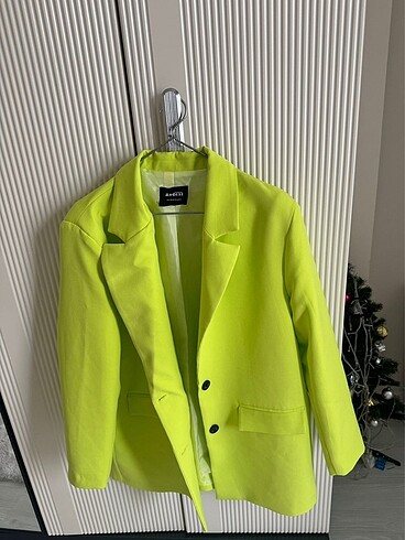 l Beden yeşil Renk Defacto blazer ceket