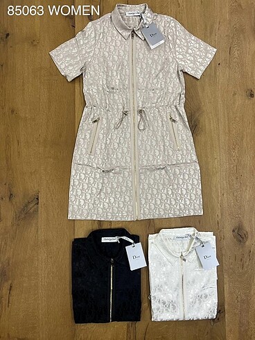 Christian Dior Desenli Saten Elbise