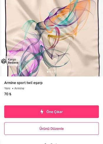 Diğer Armine Sport Twil Eşarp