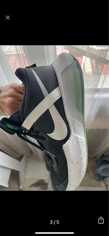 38 Beden nıke basketbol ayakkabısı zoom crossover