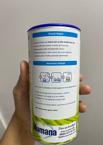 Beden Renk Humana Still Tee Emziren Anneler Bitki Çayı 200 gr