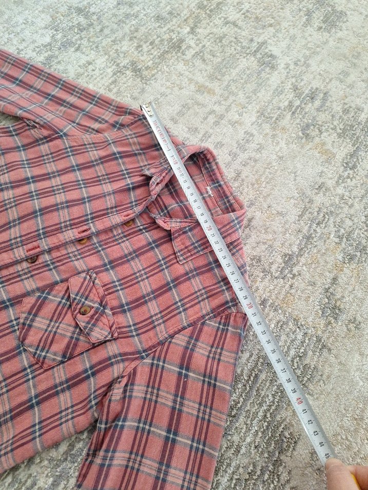 Ekose Uzun Kollu Gömlek - Görsel 5