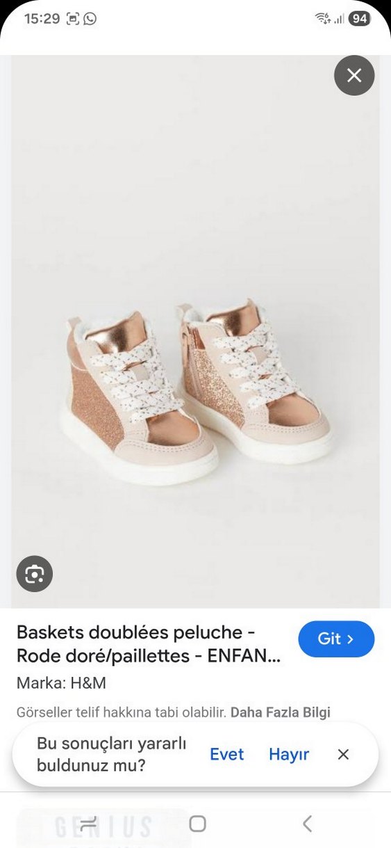 H&M ayakkabı - Görsel 2