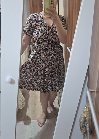 Trendyol & Milla Trendyol Collection Çok Renkli Midi Elbise
