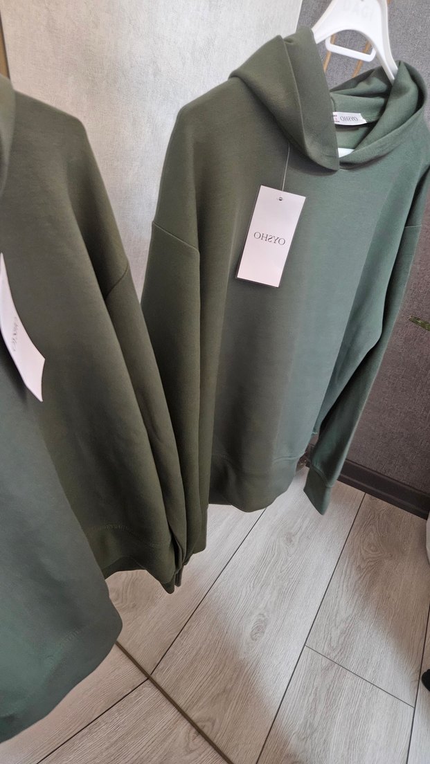 Oysho Modal kumaş haki sweat — görsel 4/7