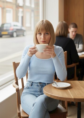 Triko  Crop Bluz - Görsel 3