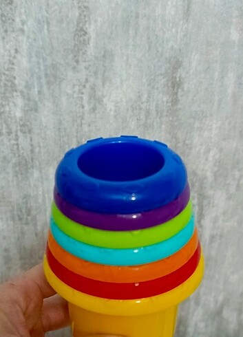Beden Renk Eğitici oyuncak Renkli iç içe geçmeli kutular