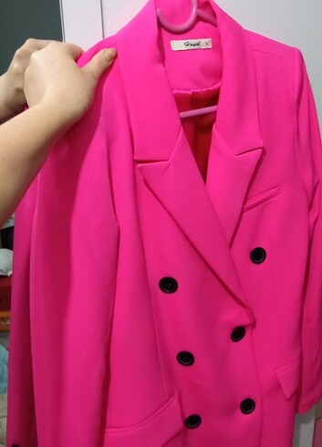 Pembe ceket &elbise