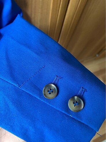 s Beden lacivert Renk crop blazer