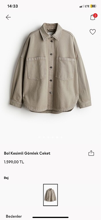 H&M Ceket