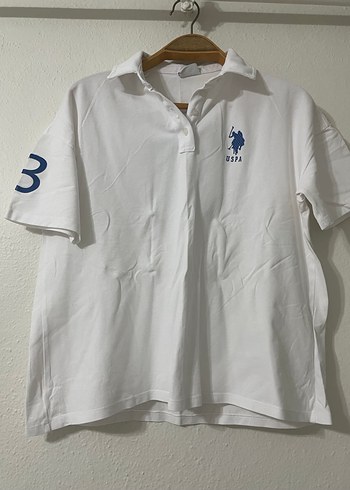 Beyaz Erkek Polo Tişört, Kısa Kollu, Pamuklu