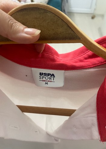 U.S Polo Assn. Erkek Beyaz Pamuklu Polo Tişört