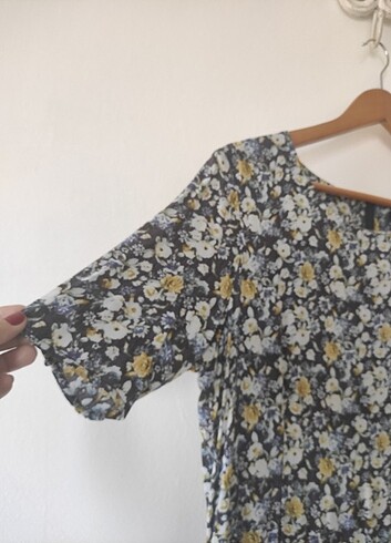 42 Beden H&M Desenli Elbise