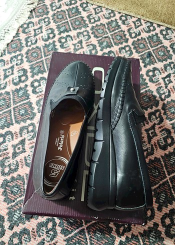 polaris 5 nokta deri dolgu topuk Kadın ayakkabi - Görsel 4