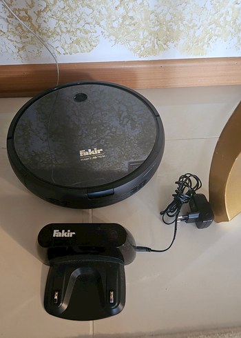 Fakir Siyah Robot Süpürge - Görsel 2