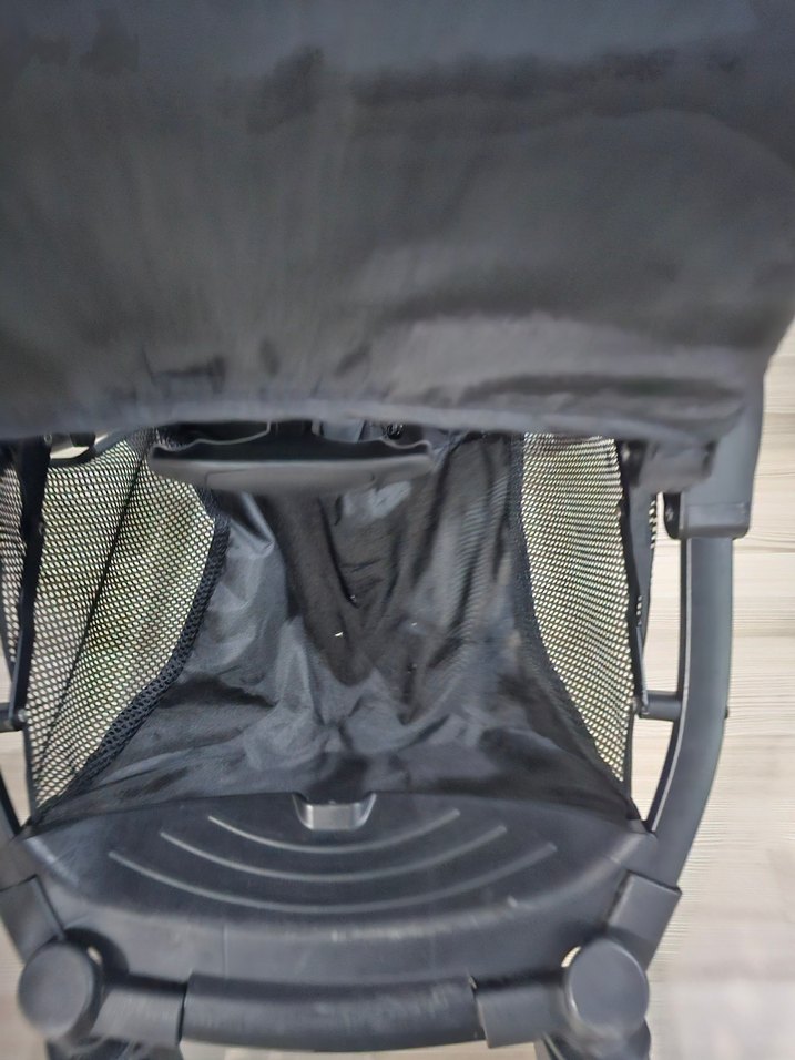 Gri Siyah kabin boy Bebek Arabası - Görsel 4