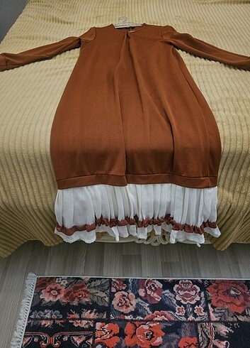 Taba resettur elbise - Görsel 3