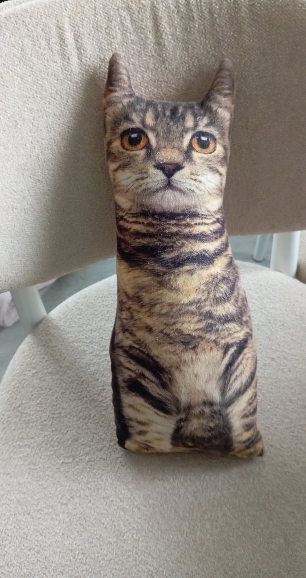 Kahverengi Leopar Desenli Şişkin Kedi Giysisi - Görsel 3